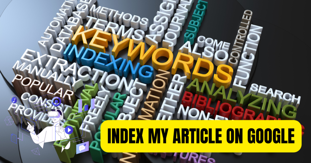 index your article